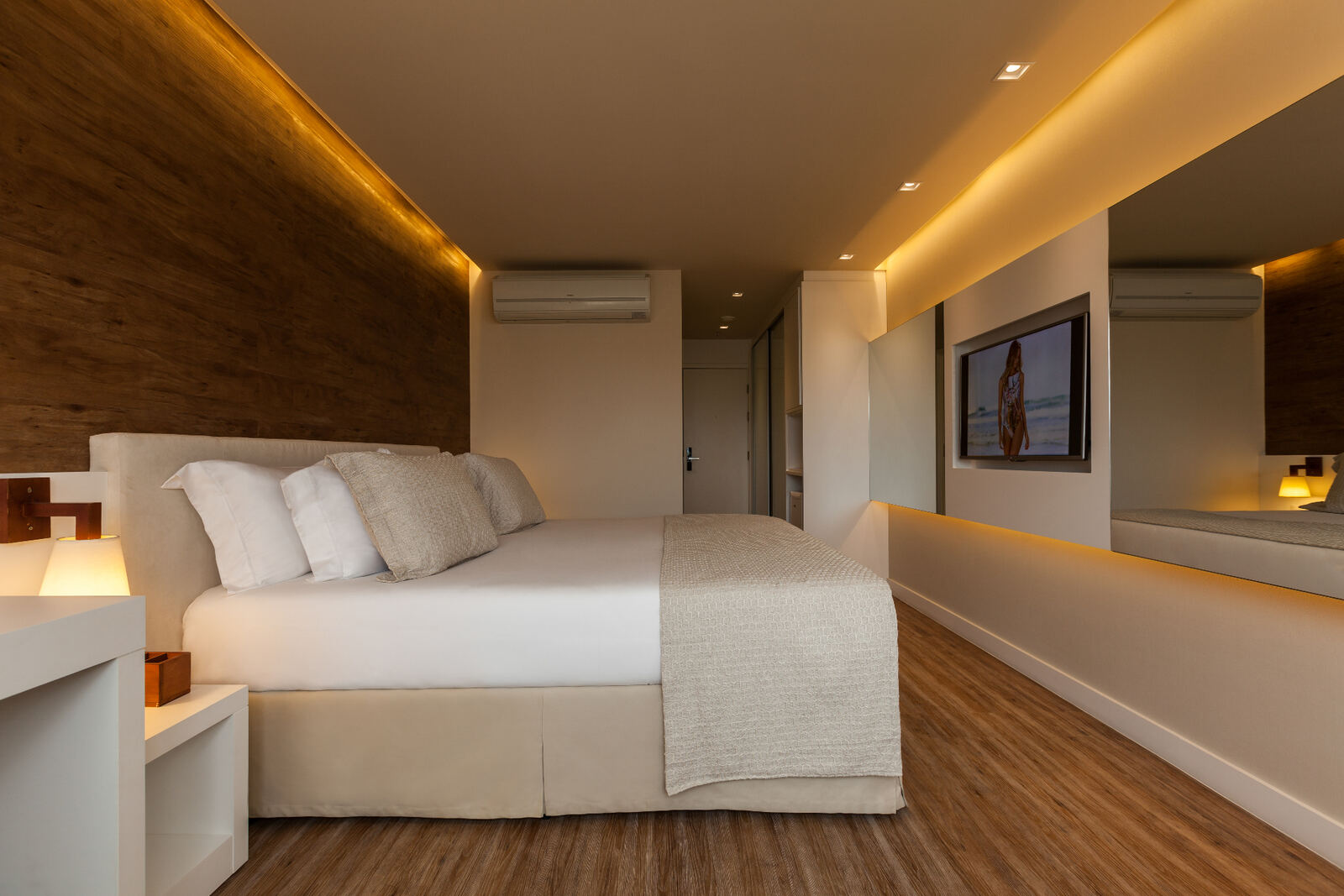 Suíte Luxo com cama queen