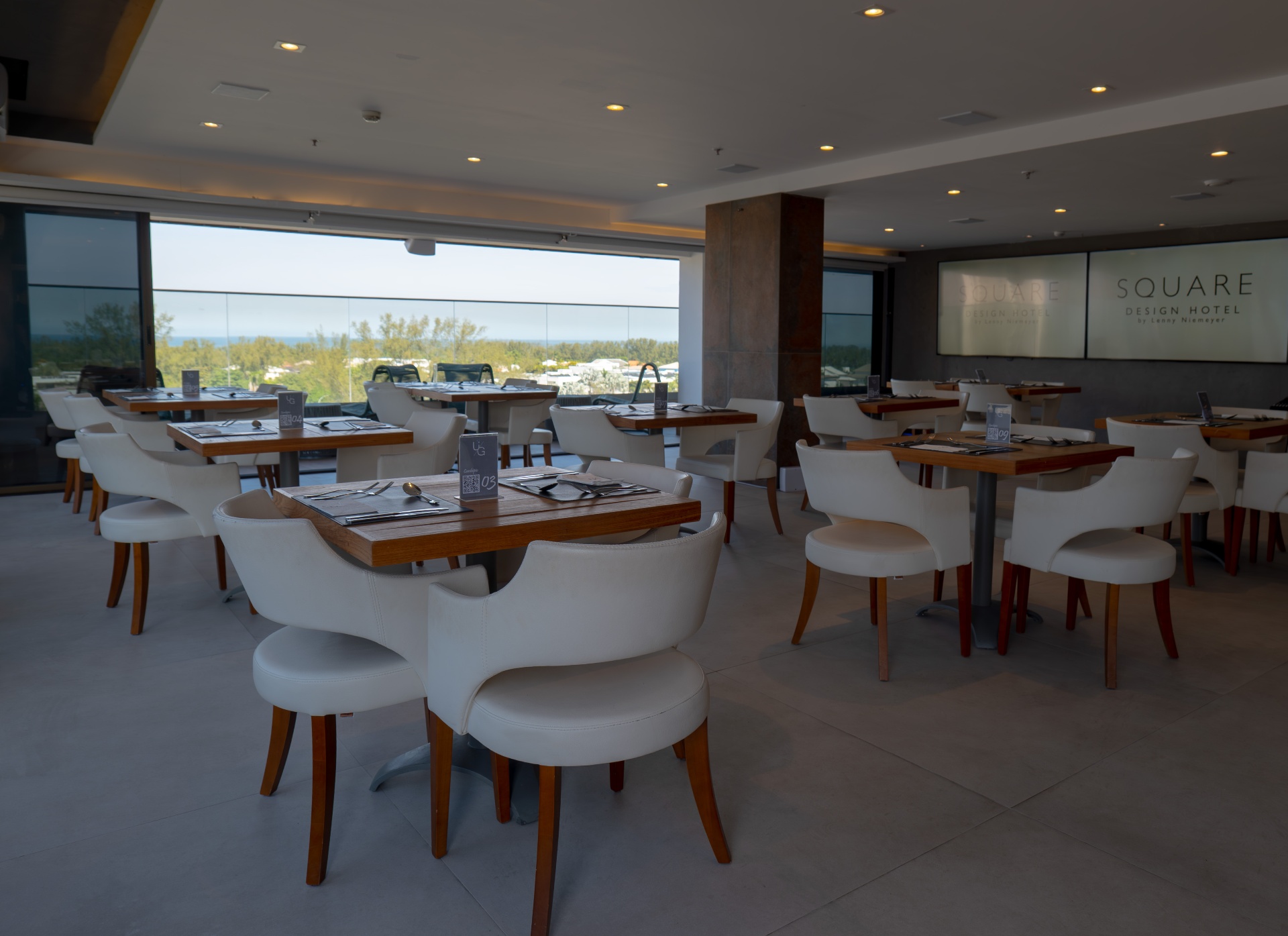Restaurante no rooftop